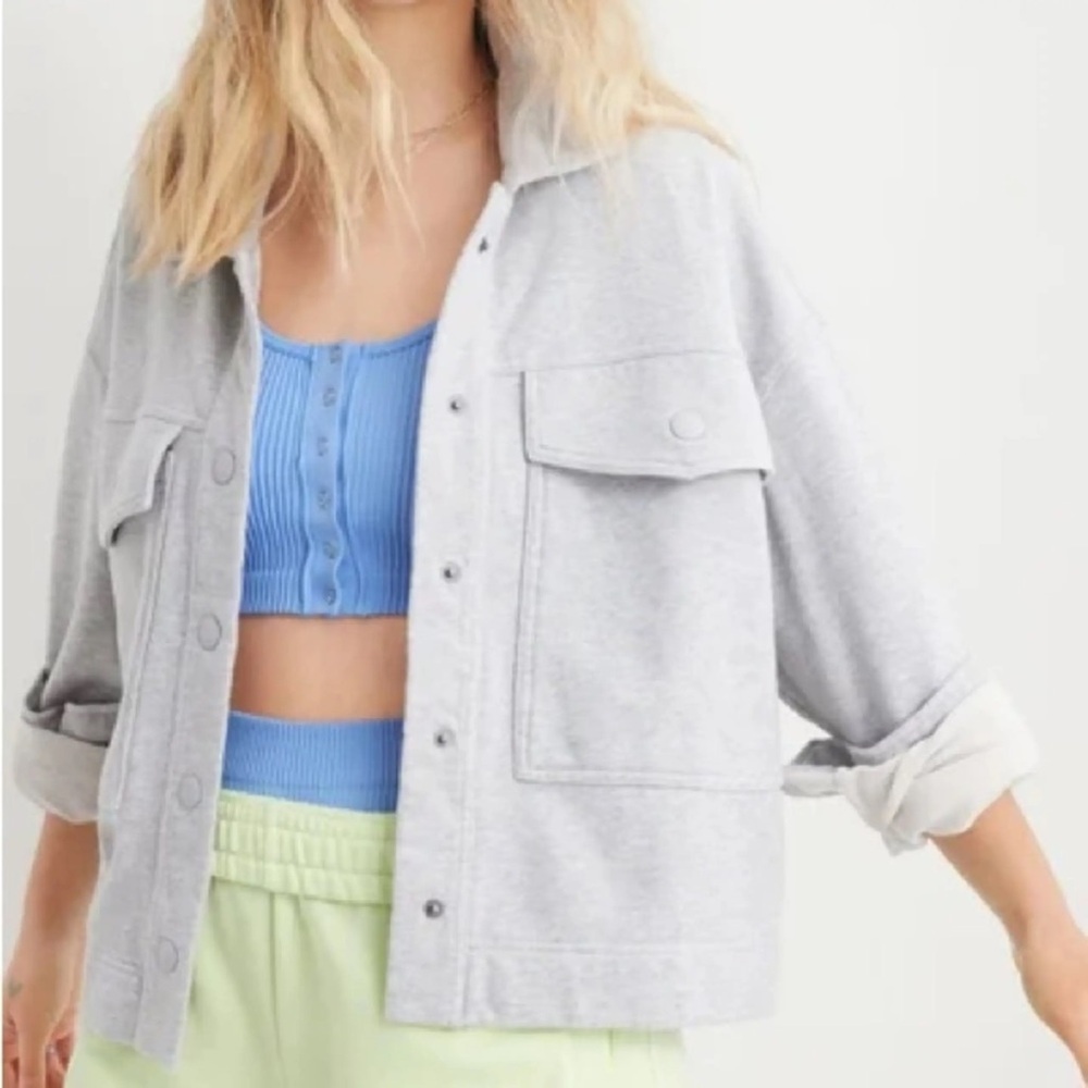 AERIE Relaxed Fit Shacket